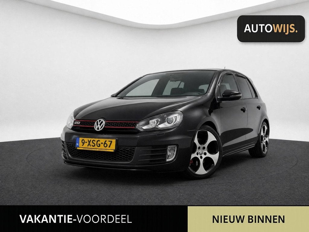 Volkswagen Golf 2.0 GTI|LED|AUT|LM-VELG|GOED ONDERHOUDEN|LED, Euro 5, Gebruikt, Zwart, 4 cilinders