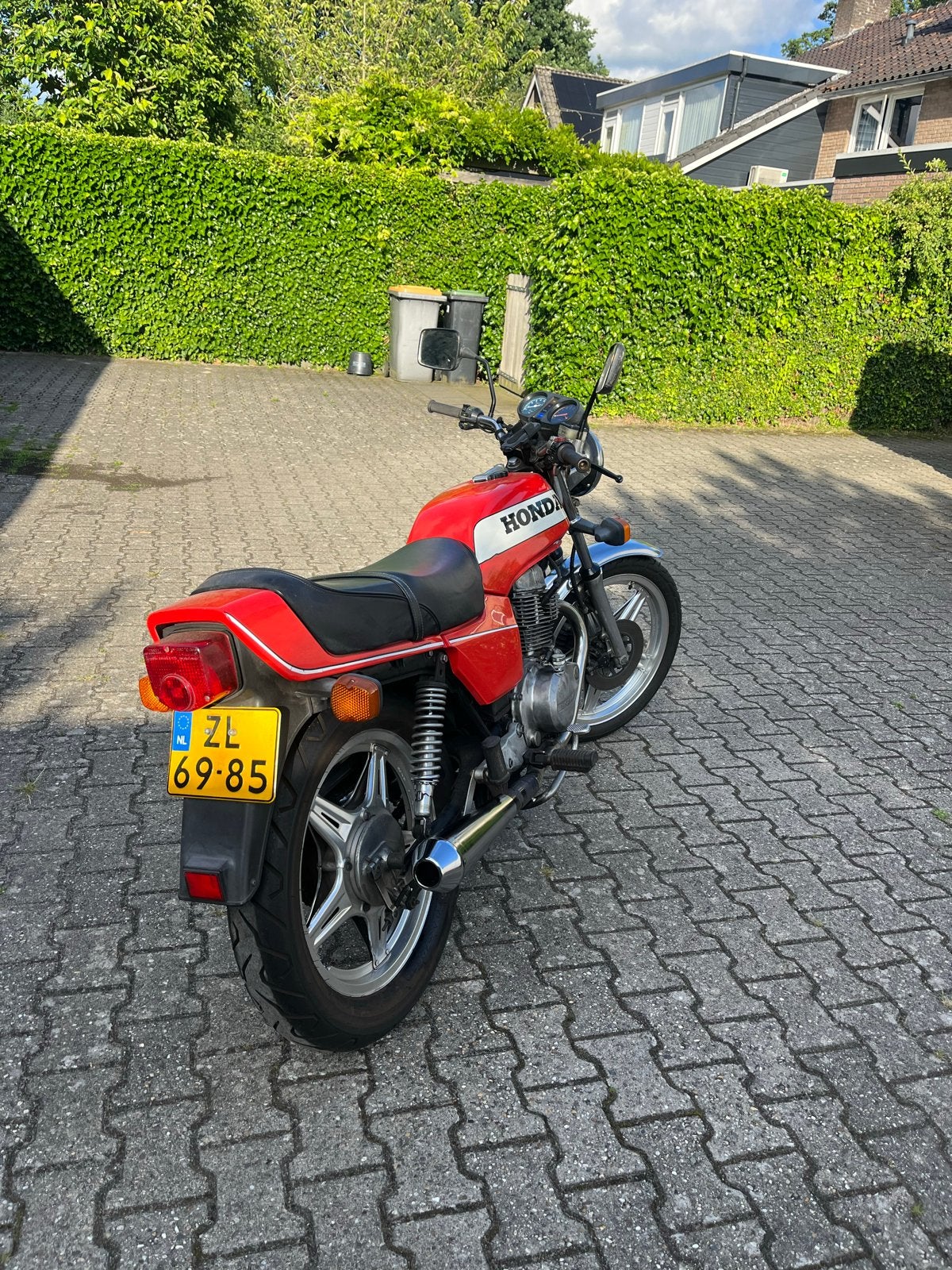 Honda CB400N uit 1978 - Goed rijdend, recent onderhoud, Motoren, Motoren | Honda, 400 cc, 2 cilinders, Gebruikt, Particulier