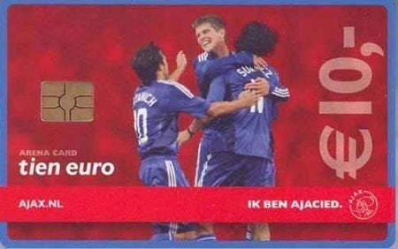 ArenA kaart A102.01 Spelvreugde Ik ben Ajacied gebruikt, Ophalen of Verzenden, Nederland