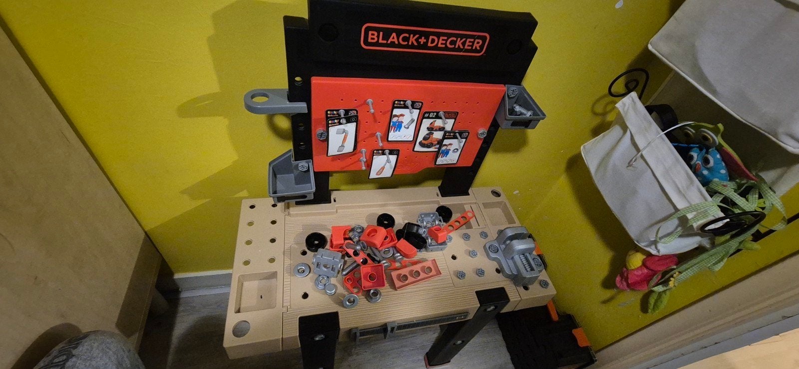 Black en dekker kinder werkbank., Ophalen of Verzenden, Gebruikt