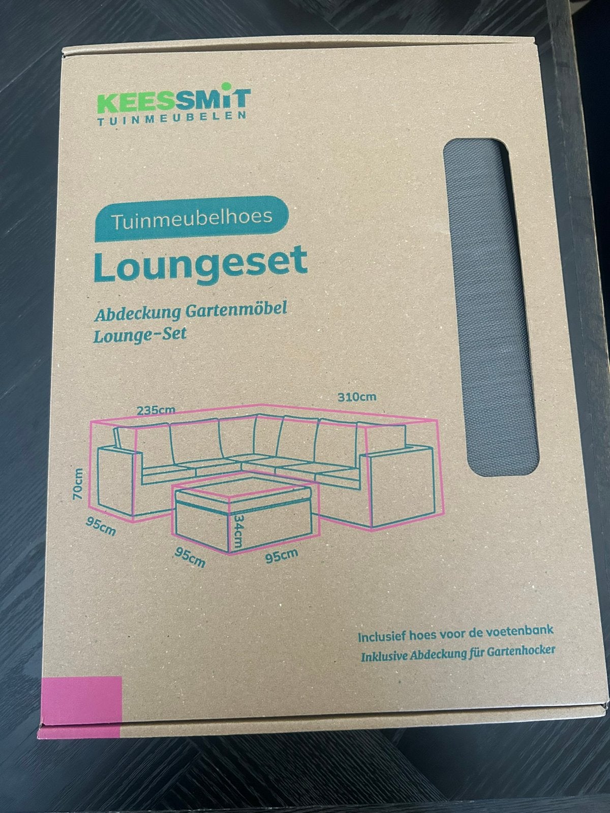 Kees smit loungesethoes, Tuin en Terras, Verzenden, Nieuw