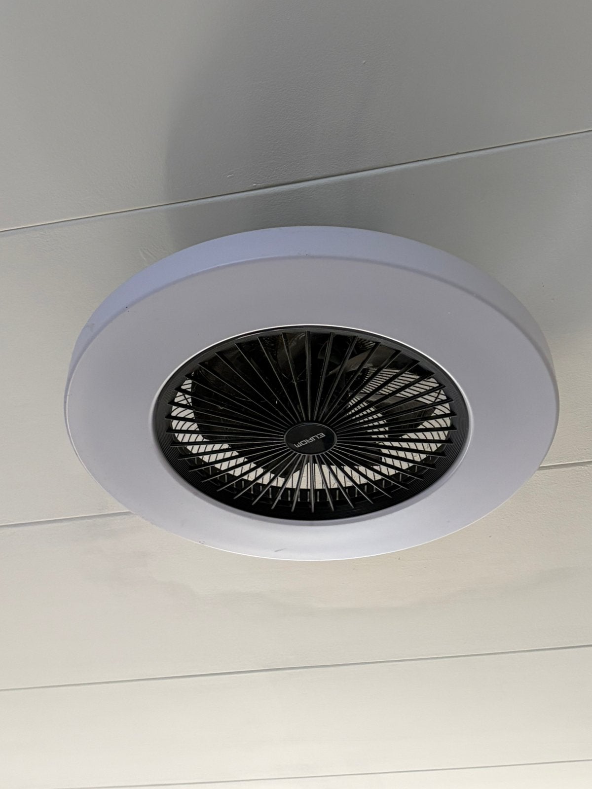 Plafondventilator met lamp Eurom, Witgoed en Apparatuur, Ophalen, Zo goed als nieuw, Plafondventilator