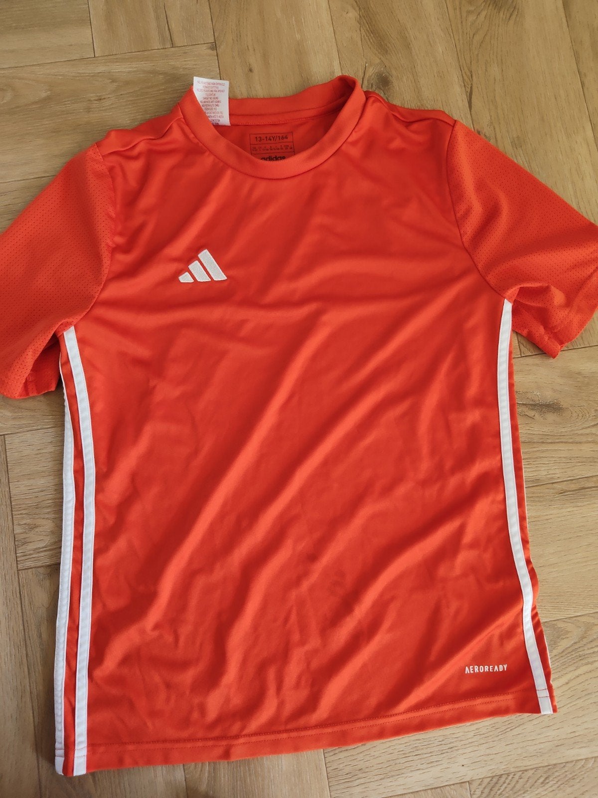 Adidas Aeroready T-shirt Oranje Maat 164, Kinderen en Baby's, Kinderkleding | Maat 164, Adidas, Jongen of Meisje, Ophalen of Verzenden