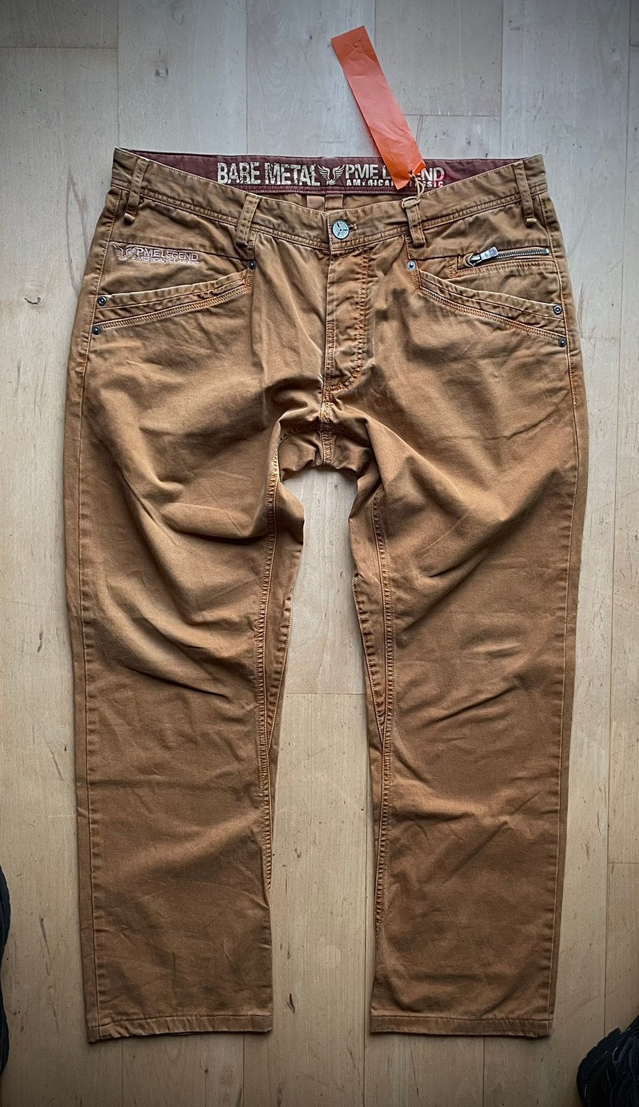 PME Legend Bare Metal jeans oker bruin W38 L34, Ophalen of Verzenden, Overige kleuren, W36 - W38 (confectie 52/54)