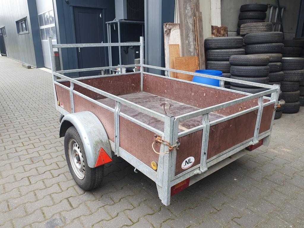 Rewe enkelas 2x125 750kg Ongeremd  nu 499 euro, Auto diversen, Aanhangers en Bagagewagens, Ophalen of Verzenden, Nieuw