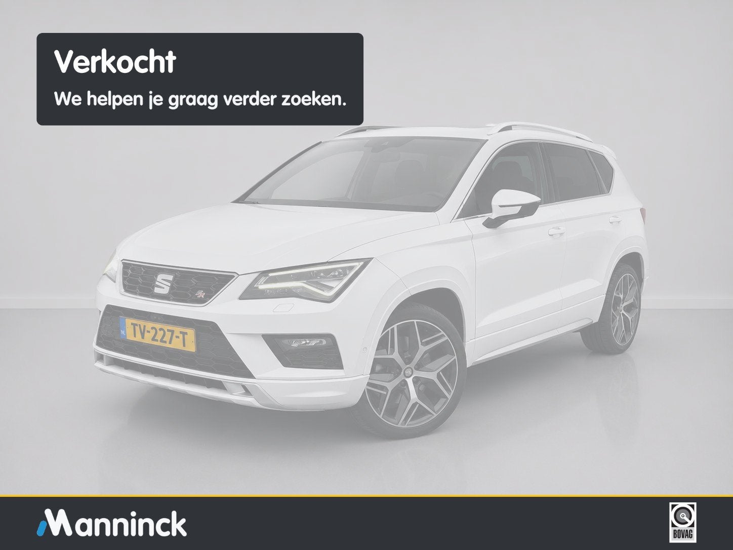 SEAT Ateca 1.5 TSI FR Business Intense| Upgrade Pakket|ACC|D, Auto's, 4 cilinders, Wit, Origineel Nederlands, SUV of Terreinwagen
