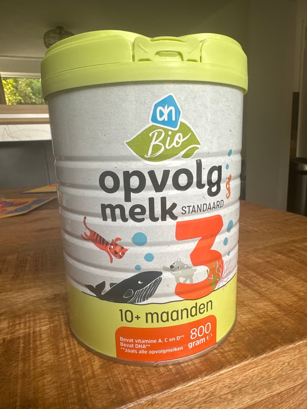 AH Bio Opvolgmelk 3 - 10+ maanden (800g), Ophalen of Verzenden, Nieuw, Babyvoedingmaker, Overige merken