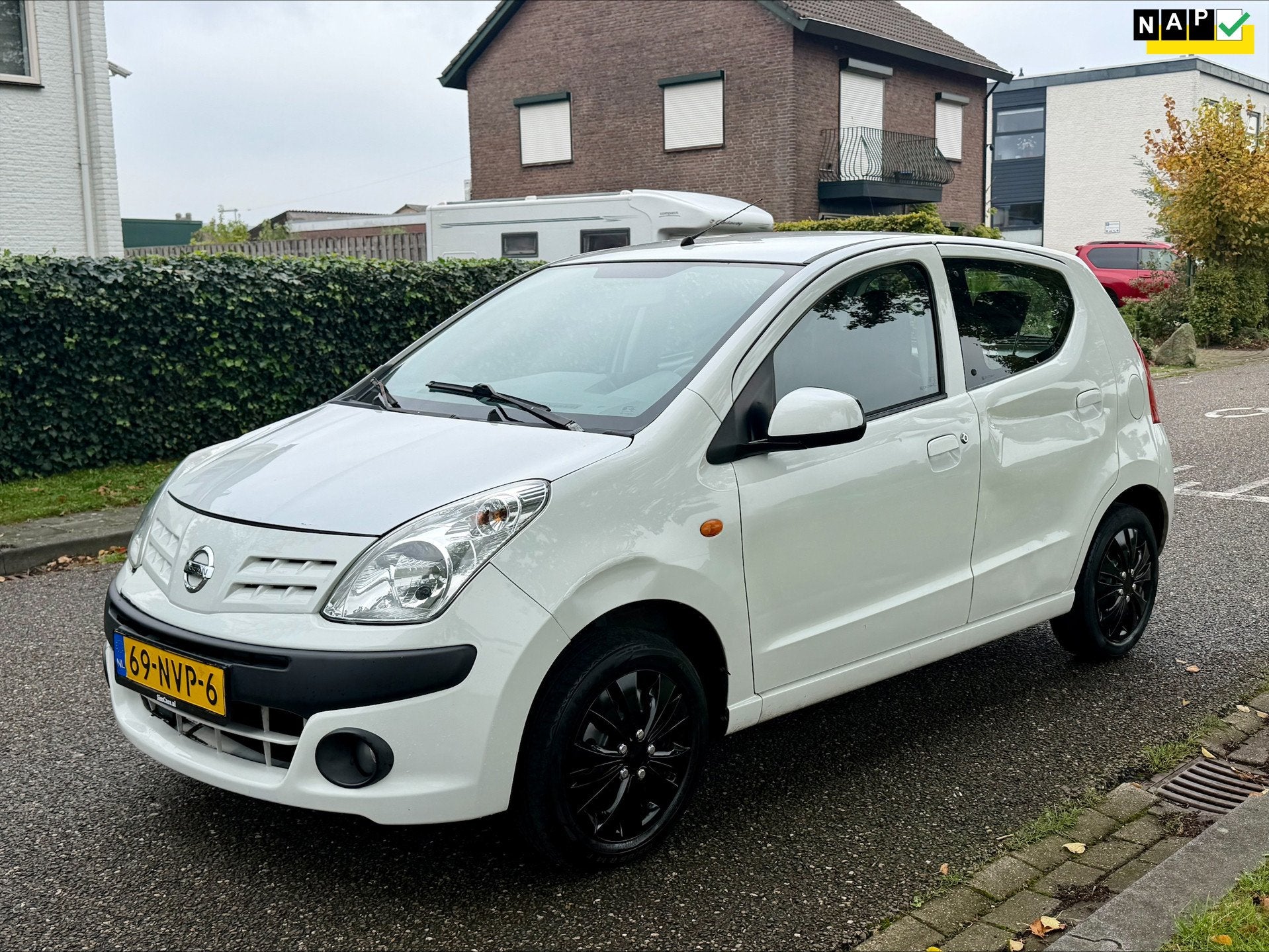 Nissan Pixo 1.0 Acenta (5DRS), Auto's, Voorwielaandrijving, Euro 5, Gebruikt, 200 kg