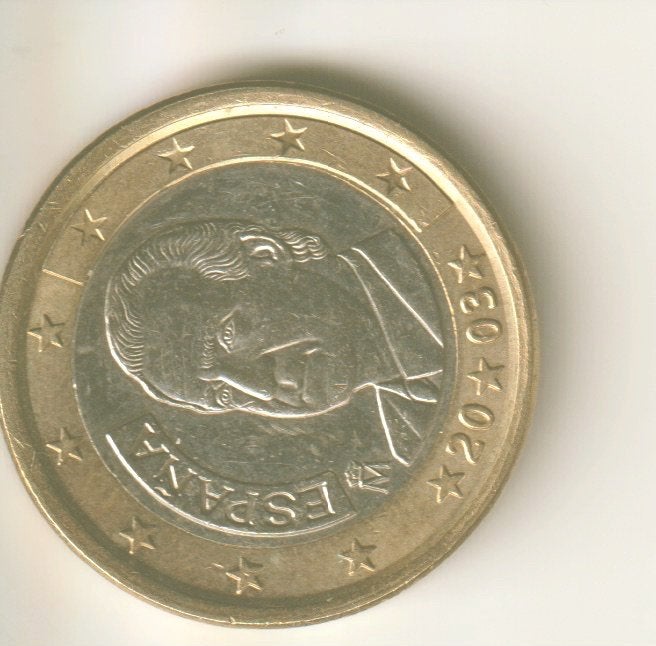 1 euro 2003 spanje, Postzegels en Munten, Munten | Europa | Euromunten, Verzenden, Spanje, 2 euro