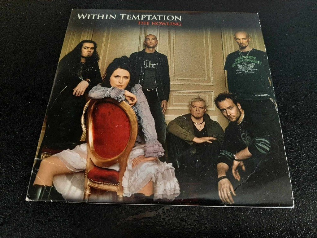 Within Temptation: The howling (Europese promo)!, Cd's en Dvd's, Cd Singles, Gebruikt, Ophalen of Verzenden, Promo, Rock en Metal
