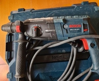 Bosch GBH 2-28 DFV Professional Boorhamer, Boor- en/of Breekhamer, Ophalen of Verzenden, Klopboormechanisme, Gebruikt