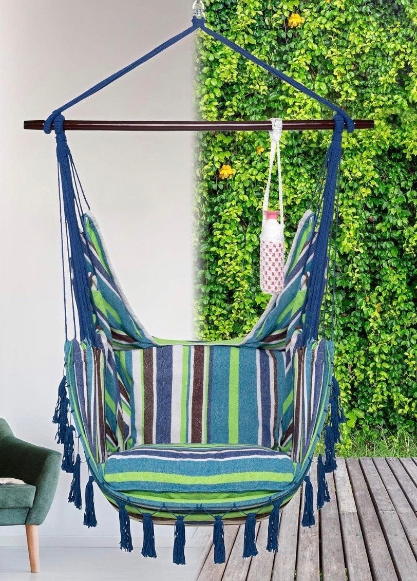 Nieuwe Hangstoel met Kussens Vita5, Tuin en Terras, Ophalen, Binnen, Nieuw, Met standaard