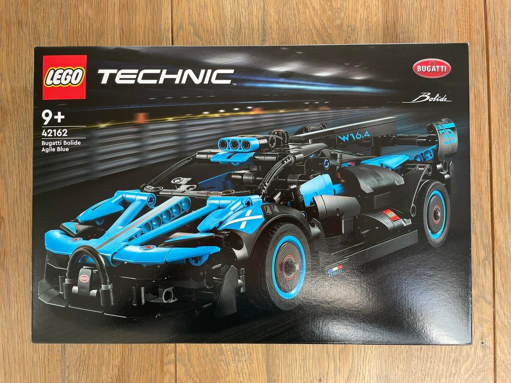 Lego Technic 42162 Bugatti Bolide Agile Blue Nieuw/Sealed, Lego, Nieuw, Ophalen of Verzenden, Technic