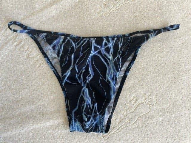 Heren zwemslip / poseer slip, Maat 52/54 (L), Blauw, Ophalen of Verzenden, Skinz