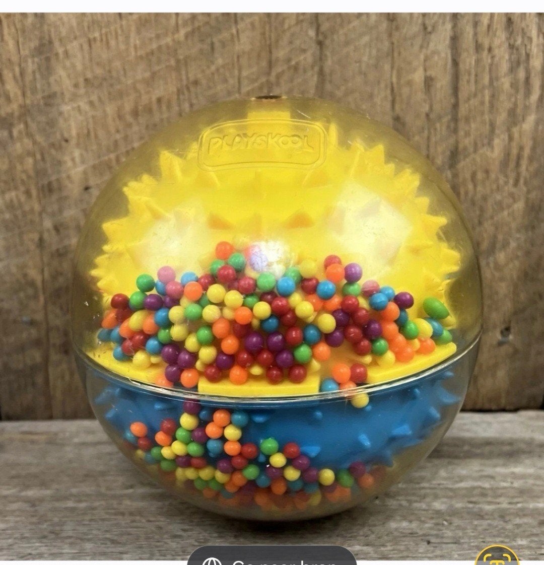 gezocht: Playskool Roll 'n Rattle sensory ratel bal, Ophalen of Verzenden