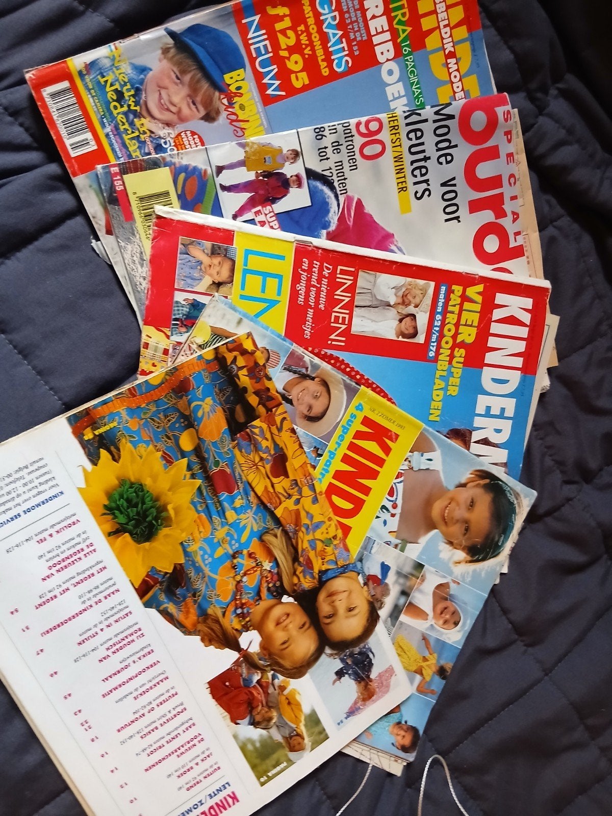 Vintage Kinderkleding Patronen Tijdschriften - Jaren '90, Ophalen of Verzenden, Gelezen, Overige typen