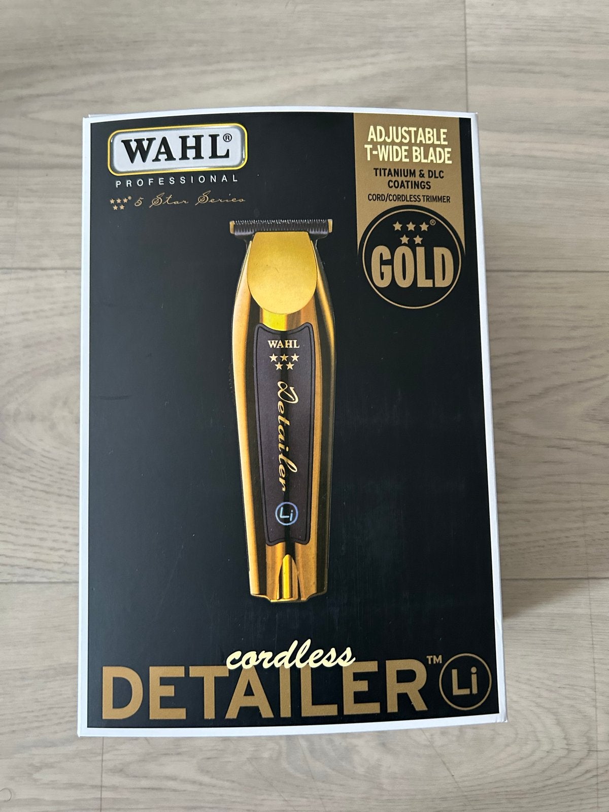 Wahl Cordless Detailer Li Gold Tondeuse/Trimmer, Ophalen of Verzenden, Nieuw, Tondeuse