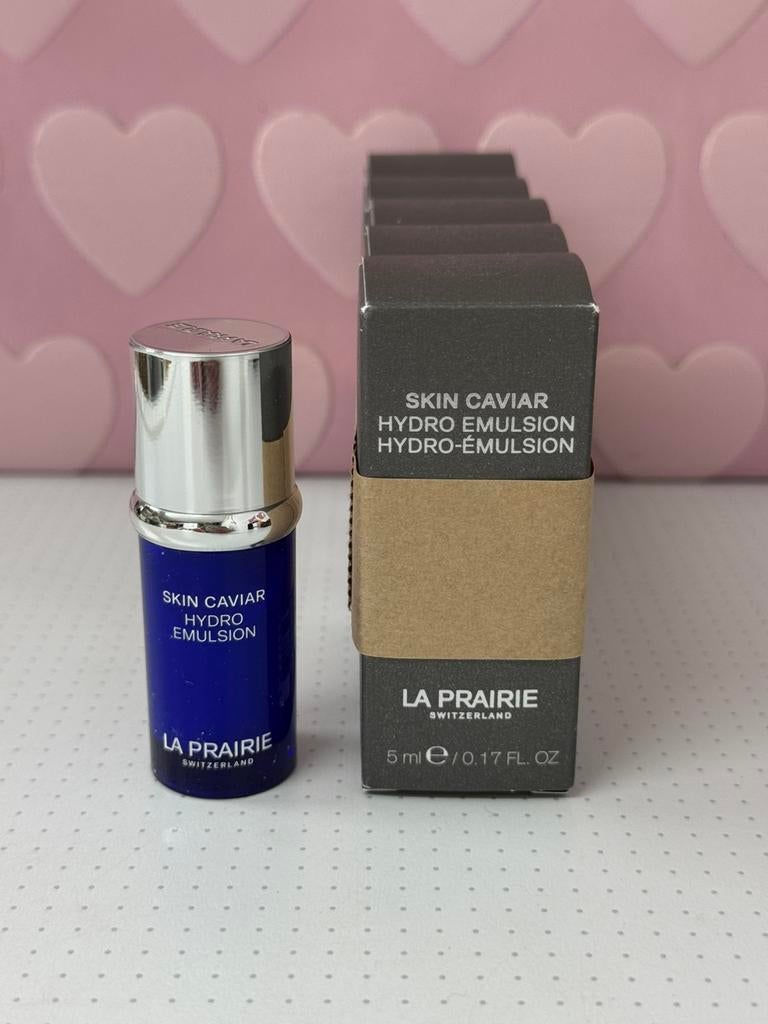 La prairie skin caviar hydro emulsion 5x5ml, Sieraden, Tassen en Uiterlijk, Uiterlijk | Gezichtsverzorging, Ophalen of Verzenden
