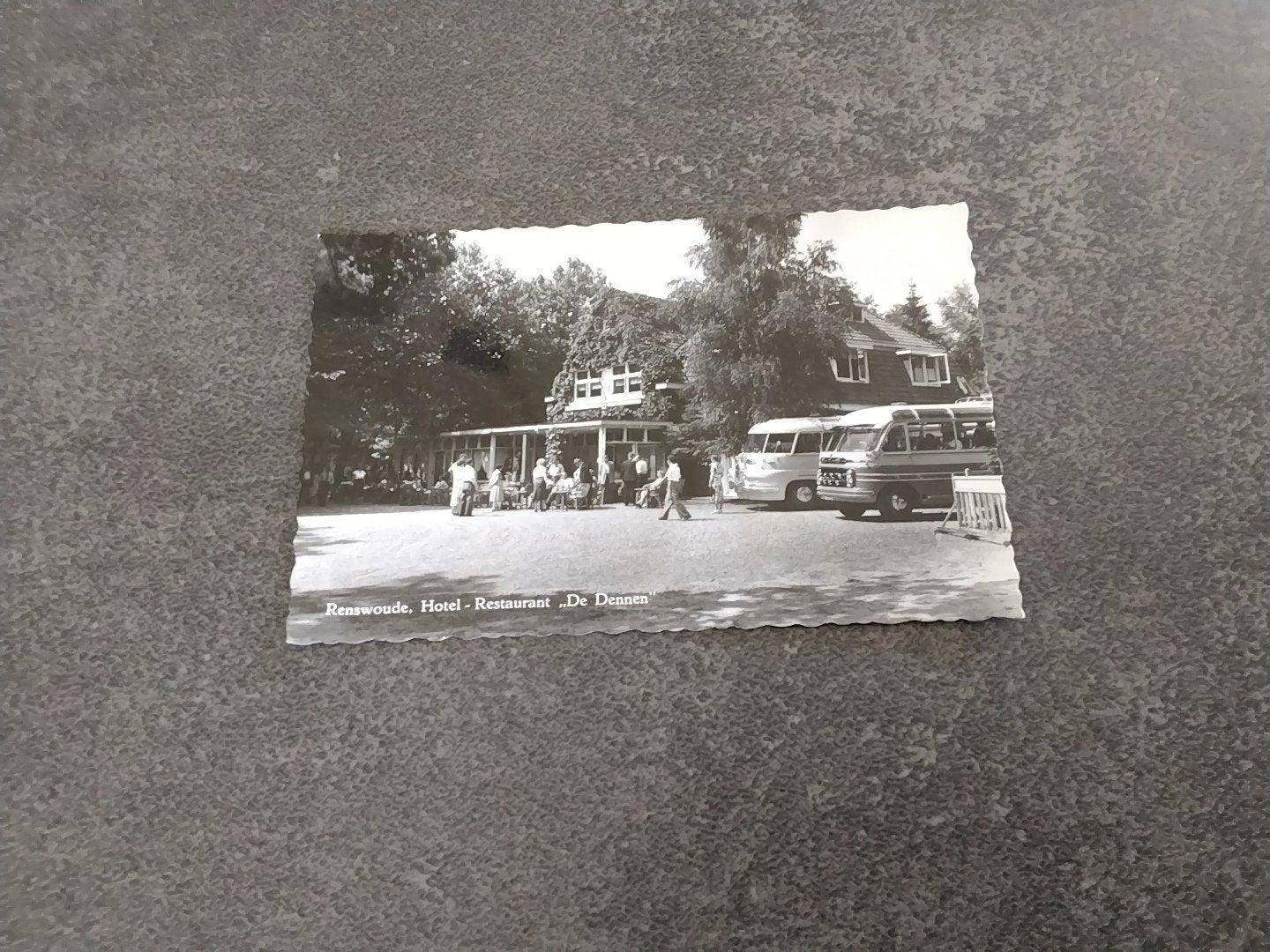 Renswoude hotel Restaurant de Dennen ca 1955, Verzenden, 1940 tot 1960, Ongelopen, Utrecht