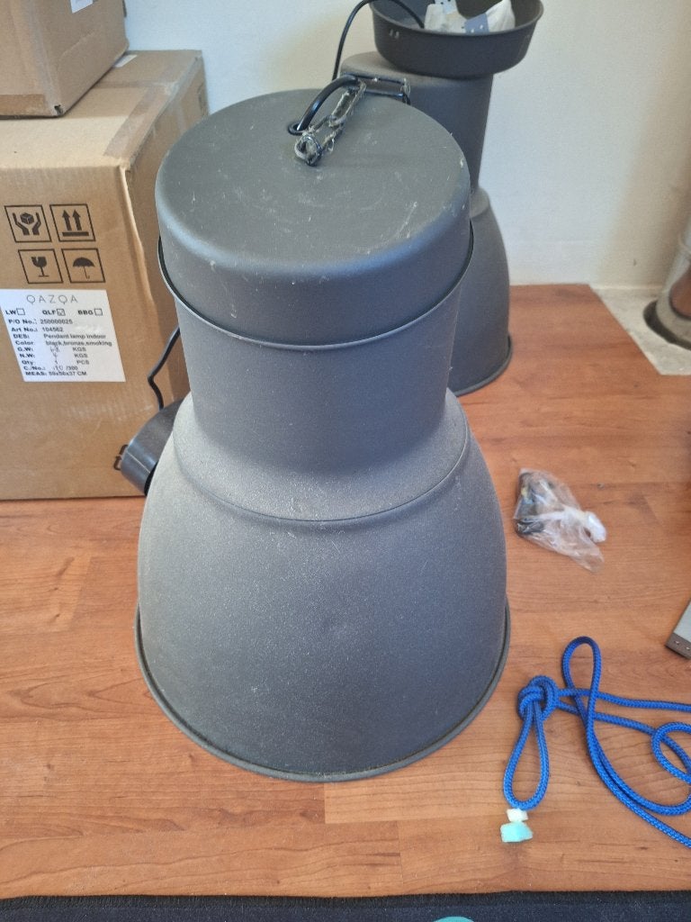 Lampen, Huis en Inrichting, Ophalen, Gebruikt, Overige fittingen, Metaal