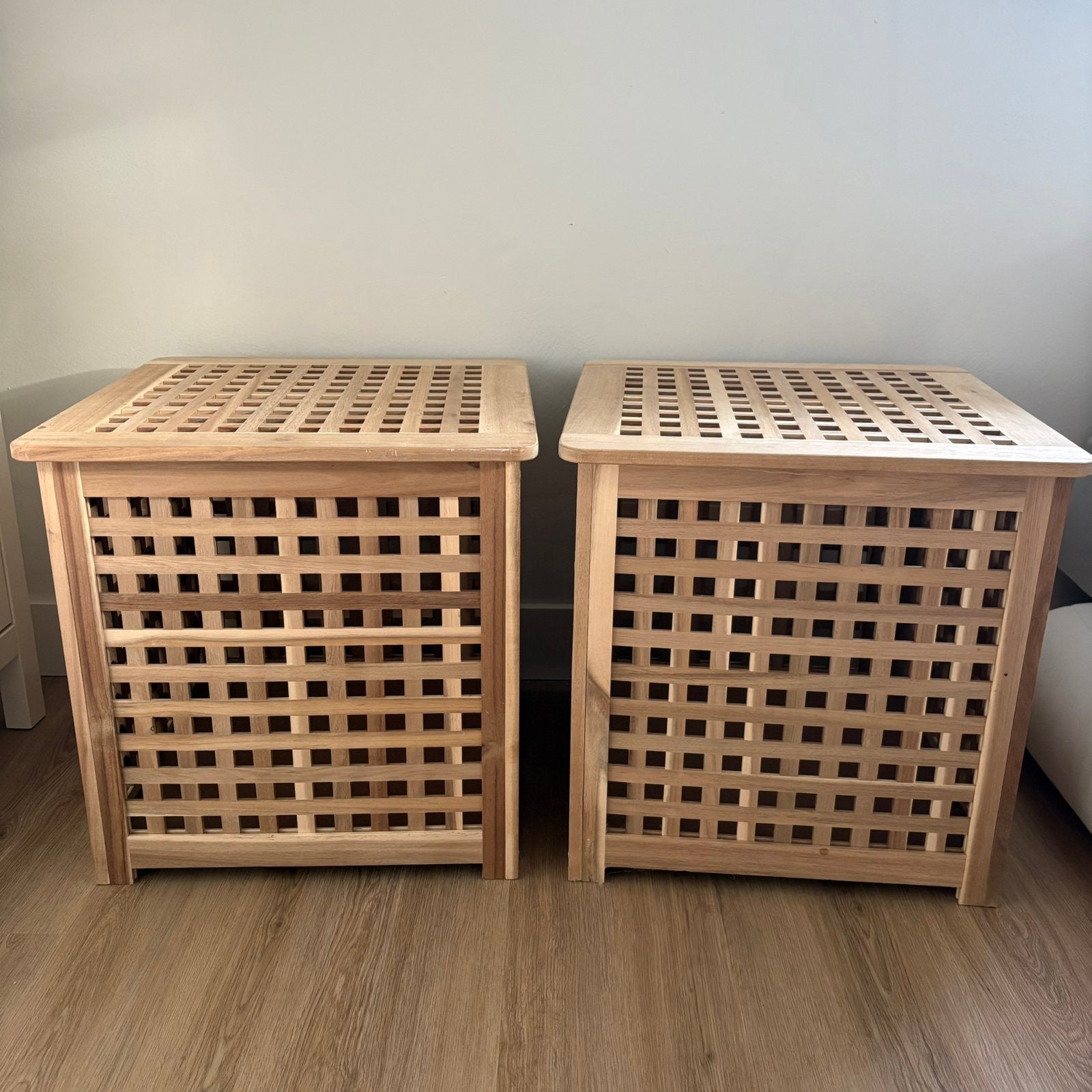 Ikea Hol opbergmand 2 stuks, Huis en Inrichting, Ophalen, Zo goed als nieuw, 50 tot 100 cm, Minder dan 50 cm