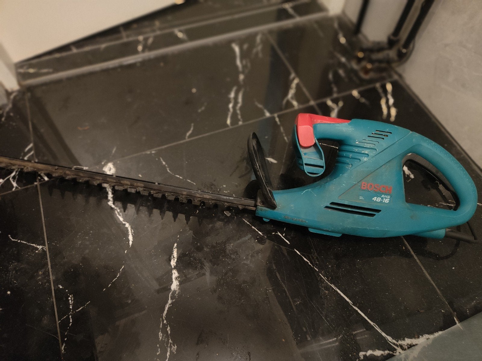 Bosch AHS 48-16 Heggenschaar - Gebruikt, Ophalen of Verzenden, Gebruikt, Elektrisch, Bosch