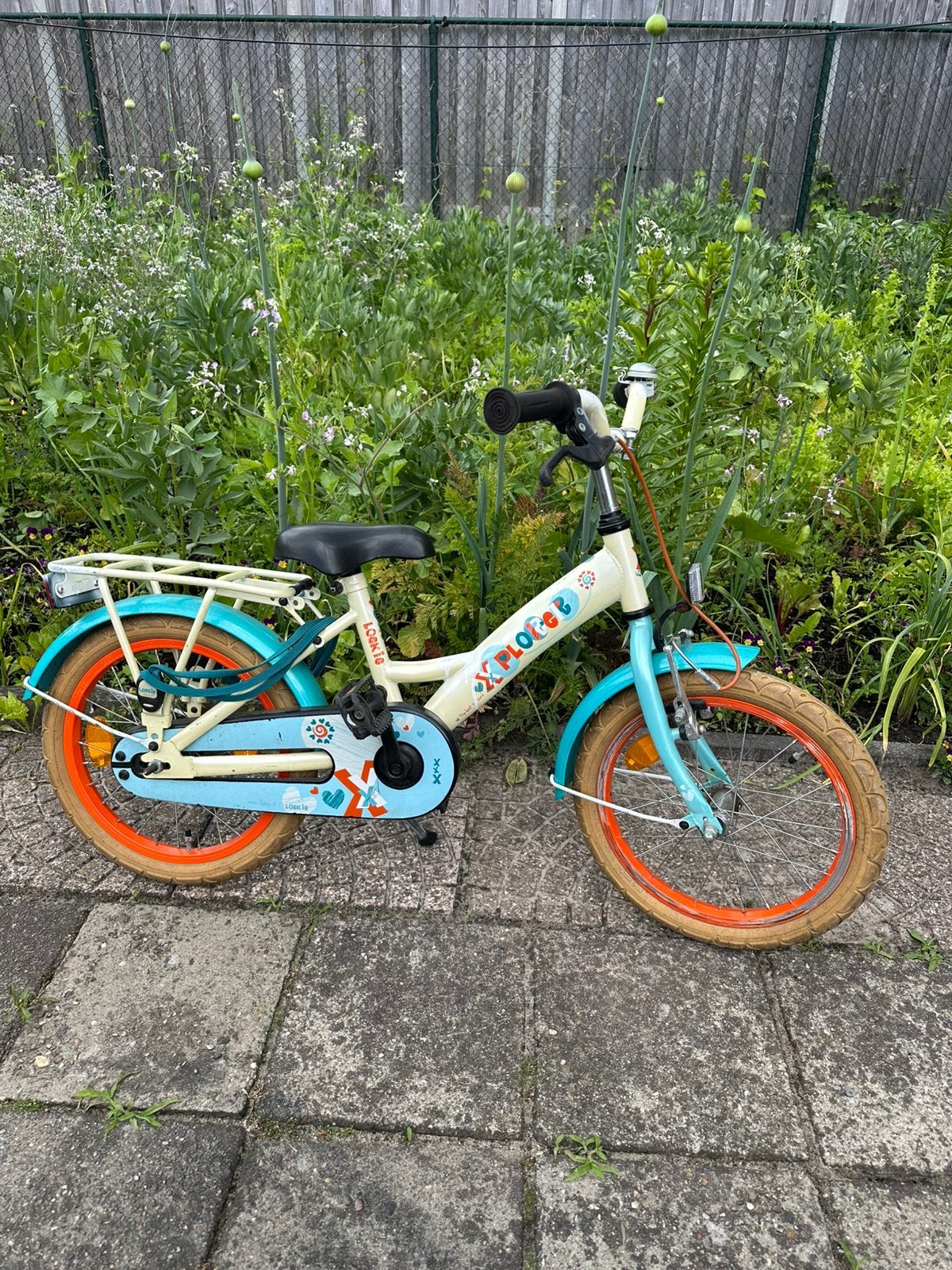 Kinder mejse fiets,, Fietsen en Brommers, Fietsen | Kinderfietsjes, Ophalen of Verzenden, Gebruikt, Terugtraprem, 16 tot 20 inch