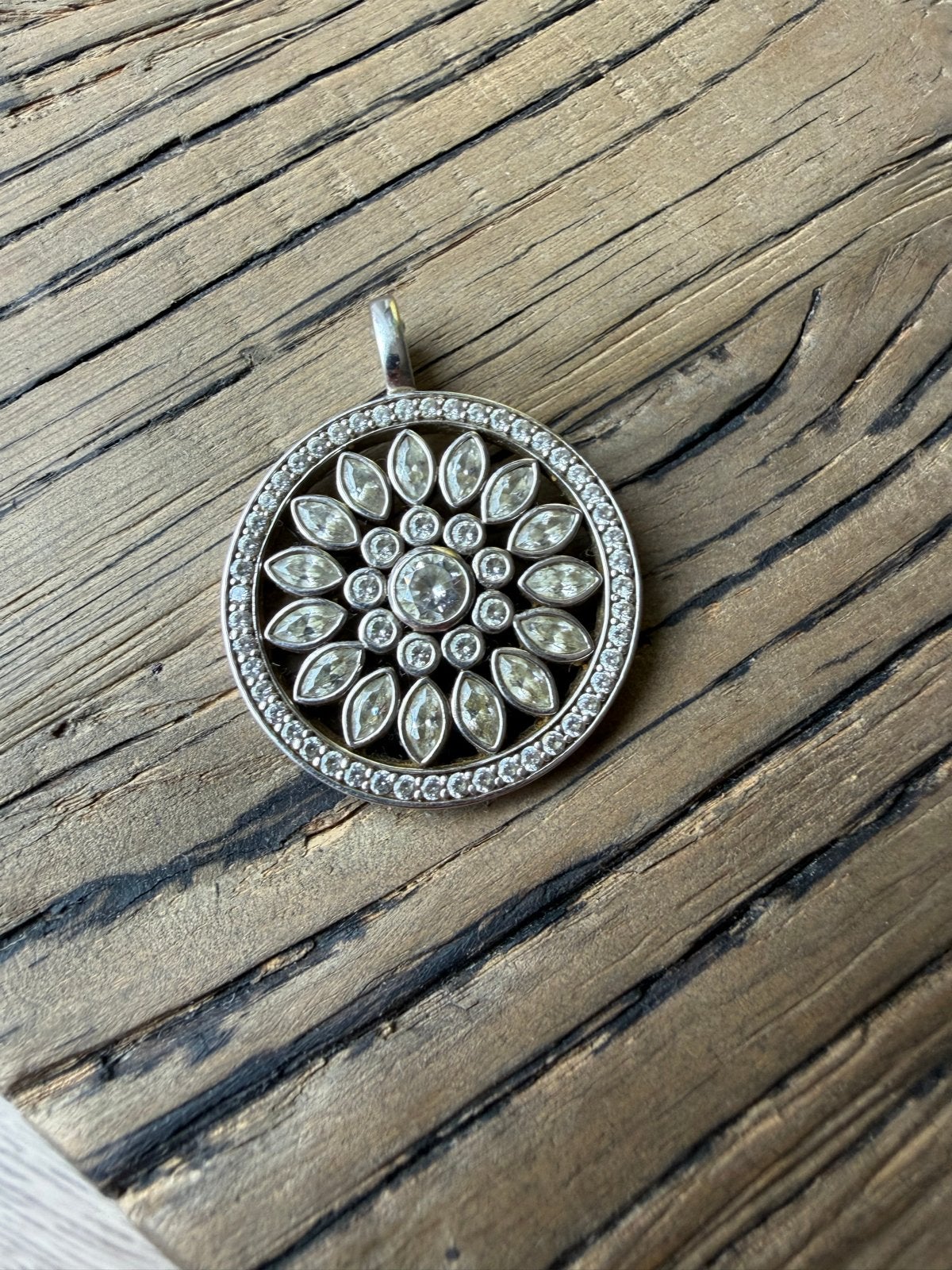 Ti Sento Hanger Zilver met Zirkonia, Overige voorstellingen, Ophalen of Verzenden, Zo goed als nieuw, Zilver