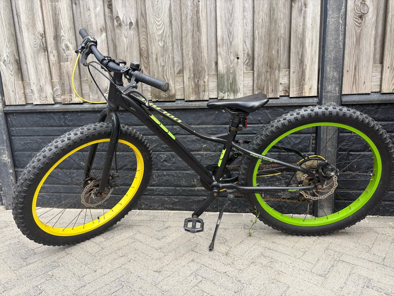 Volare Mountainbike voor kind 7-11 jaar - Zwart/Neon, Fietsen en Brommers, Fietsen | Mountainbikes en ATB, Gebruikt, Heren, Ophalen