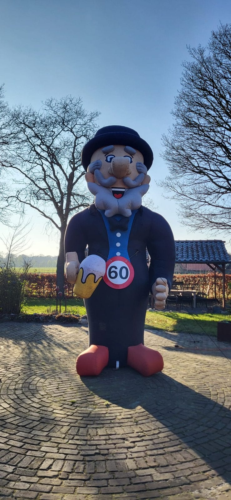Mannelijke feestpop te huur | Abraham, Ophalen, Zo goed als nieuw, Abraham of Sarah