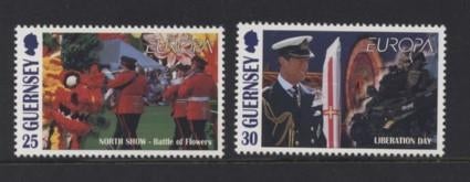 Guernsey- 1998- serie = motief Europa, Ophalen of Verzenden, Postfris