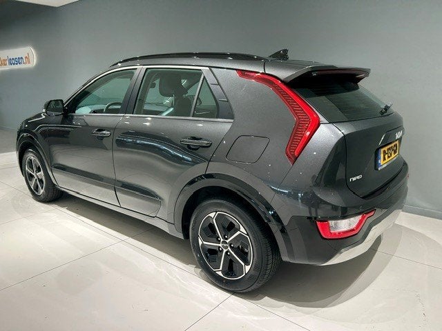 KIA Niro 1.6 GDi Hybrid 141pk DCT6 DynamicLine, Auto's, Kia, Automaat, Gebruikt, Leder en Stof, 23 km/l