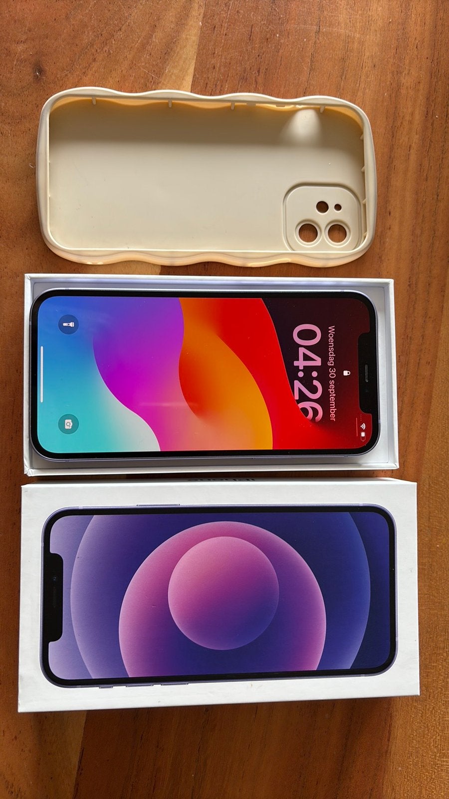 IPhone 12 Purple 128GB, 80 %, Paars, Ophalen of Verzenden, IPhone 12