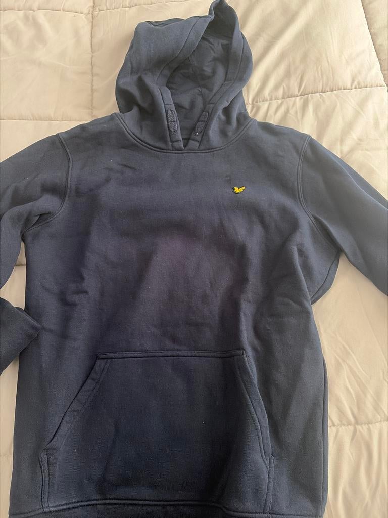 Lyle & Scott Junior Hoodie - Donkerblauw (14/15 jaar), Ophalen of Verzenden, Gebruikt, Jongen of Meisje, Trui of Vest