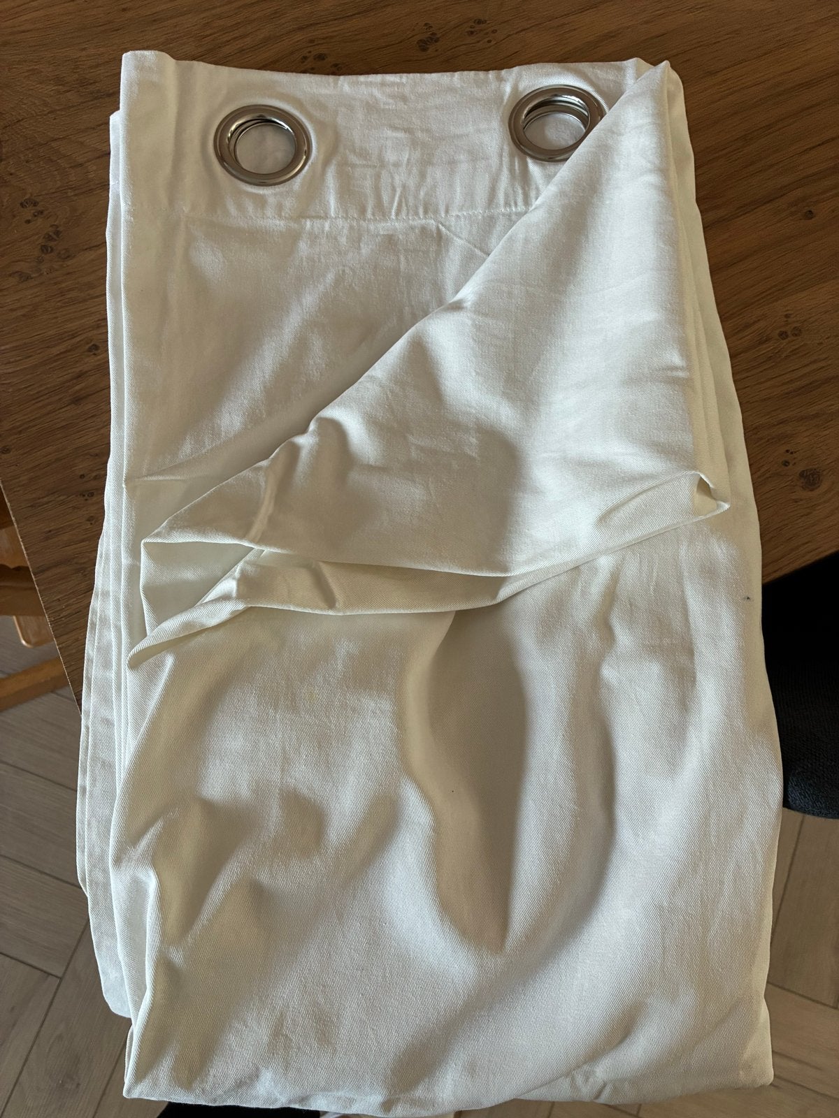 Witte gordijnen, IKEA, Ophalen