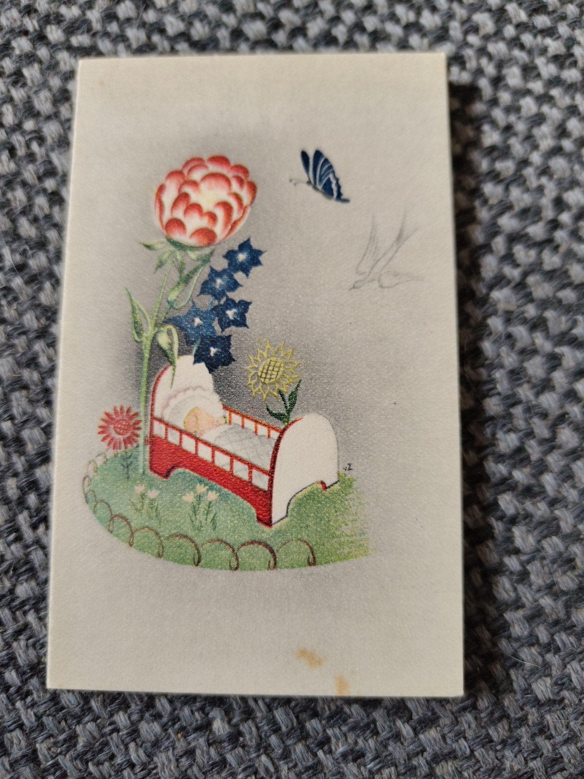 Willy te Lekkerkerk, Ophalen of Verzenden, Voor 1970, Geboortekaartje