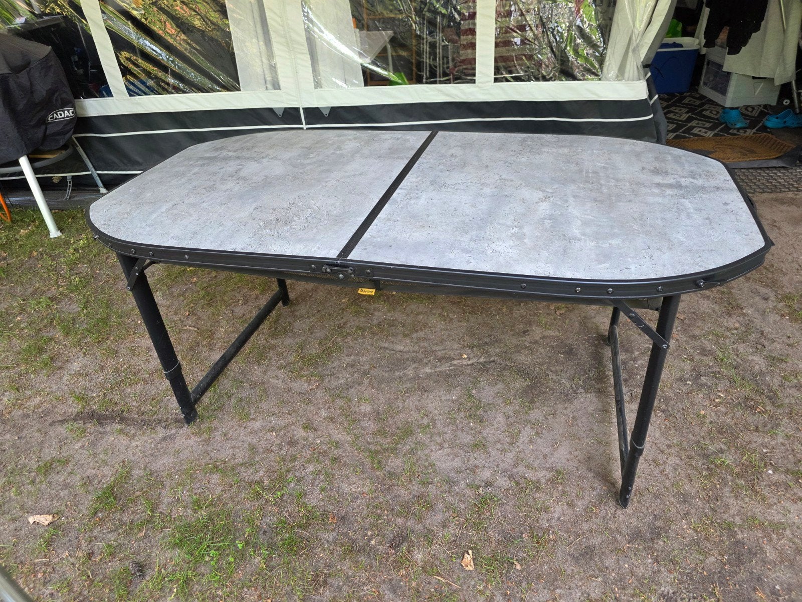 Bo-Camp Campingtafel 150x80 cm - Opklapbaar & Verstelbaar, Ophalen of Verzenden, Campingtafel