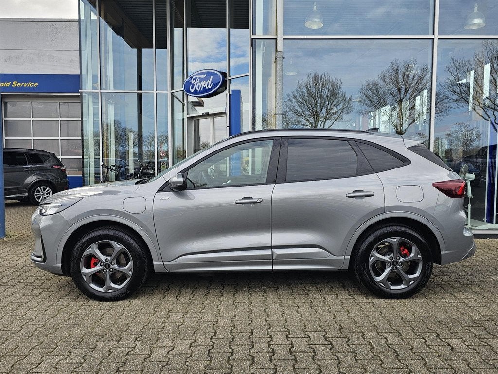 Ford Kuga 2.5 PHEV ST-Line X | Trekhaak | Orig NL Auto | Win, Auto's, Ford, 14 kWh, Gebruikt, Leder en Stof, Hybride Elektrisch/Benzine