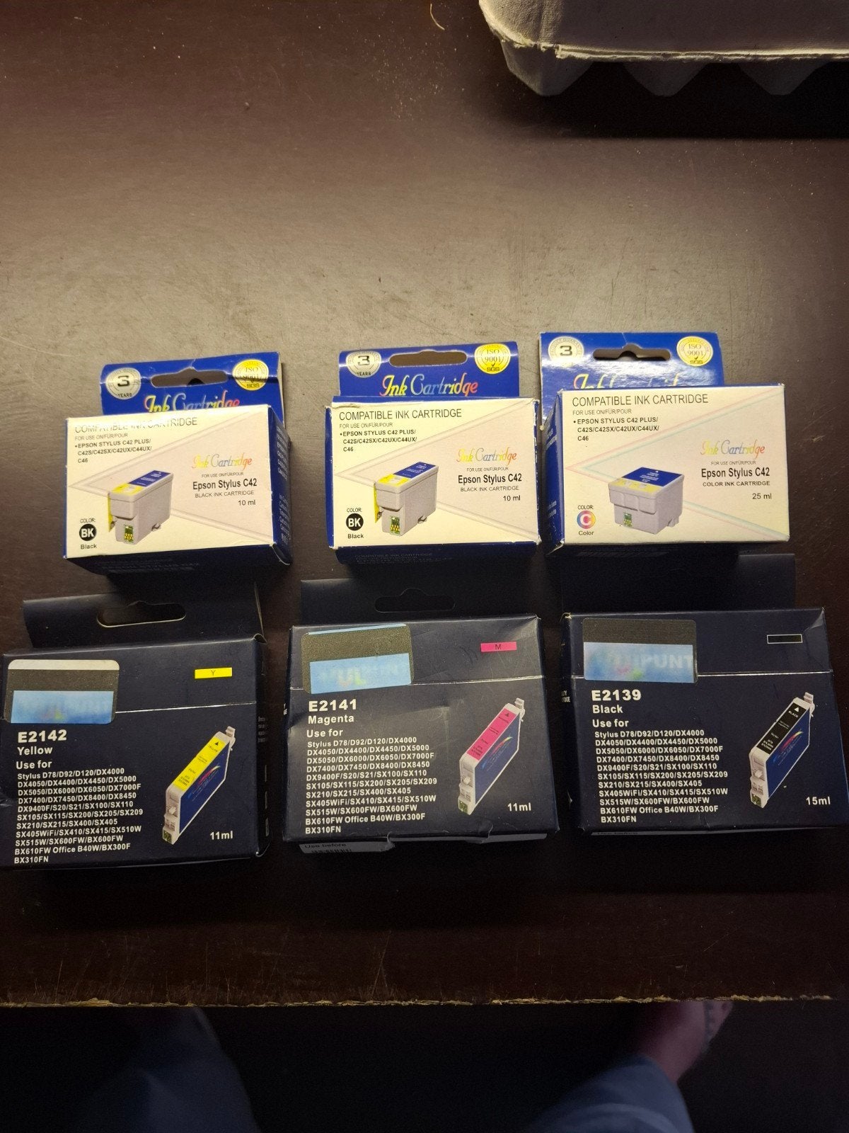 Inktcartridges voor Epson Stylus printers - Diverse kleuren, Computers en Software, Ophalen of Verzenden, Nieuw, Cartridge, Epson (Compatibel)