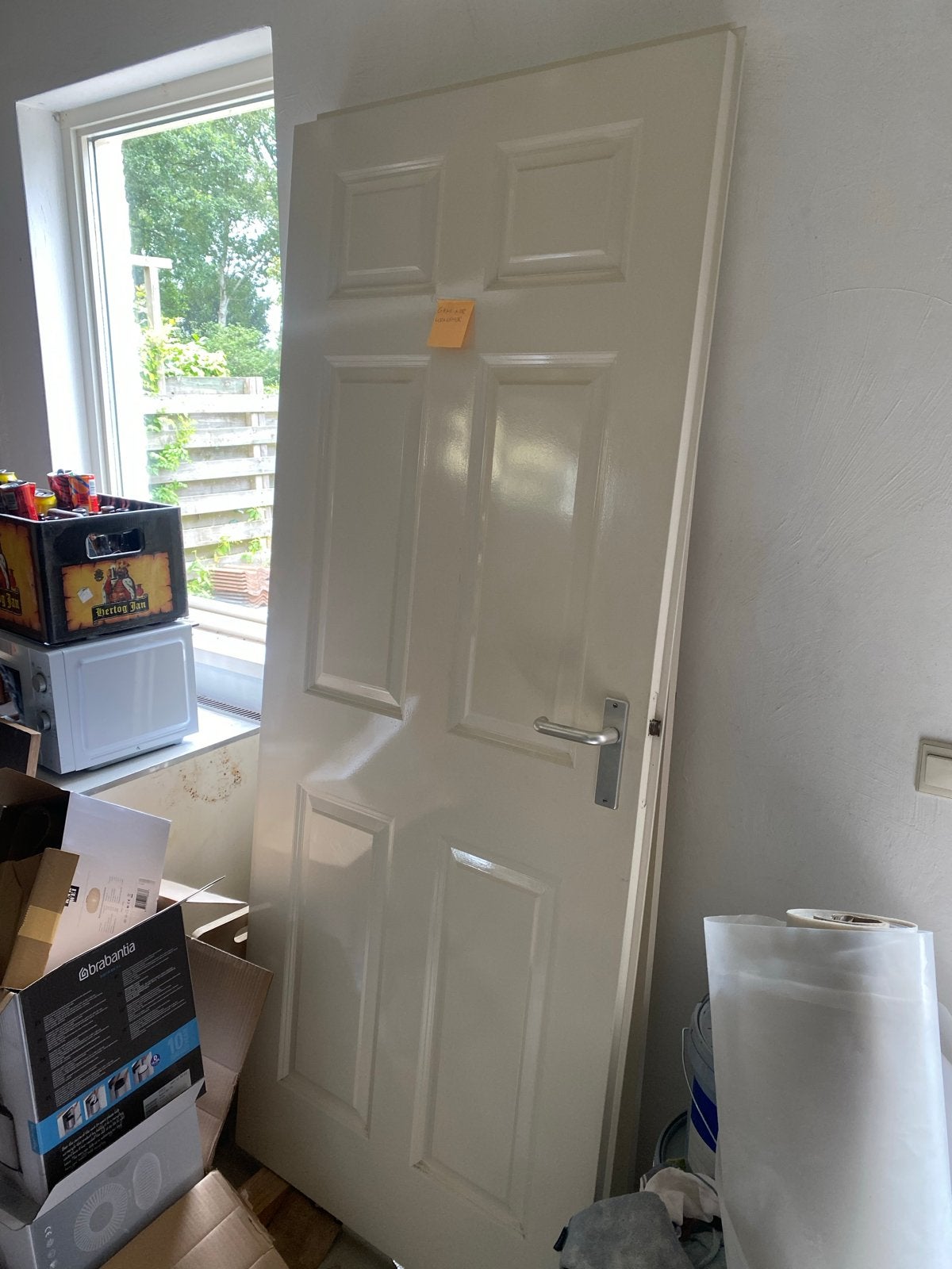 Nette opdek binnendeur 82,7x200 cm, Ophalen, 80 tot 100 cm, Binnendeur, Zo goed als nieuw