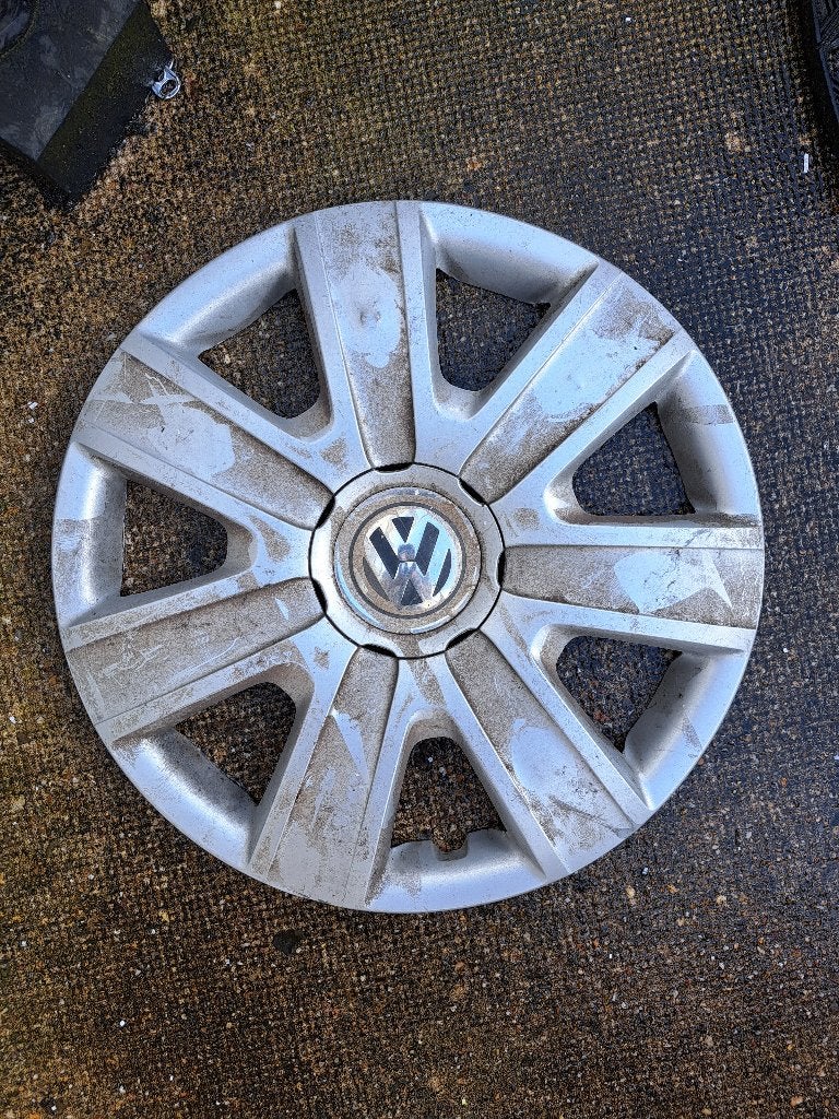 Volkswagen 14inch Polo/Fox met klemmetjes lees beschrijving, Ophalen of Verzenden, Gebruikt