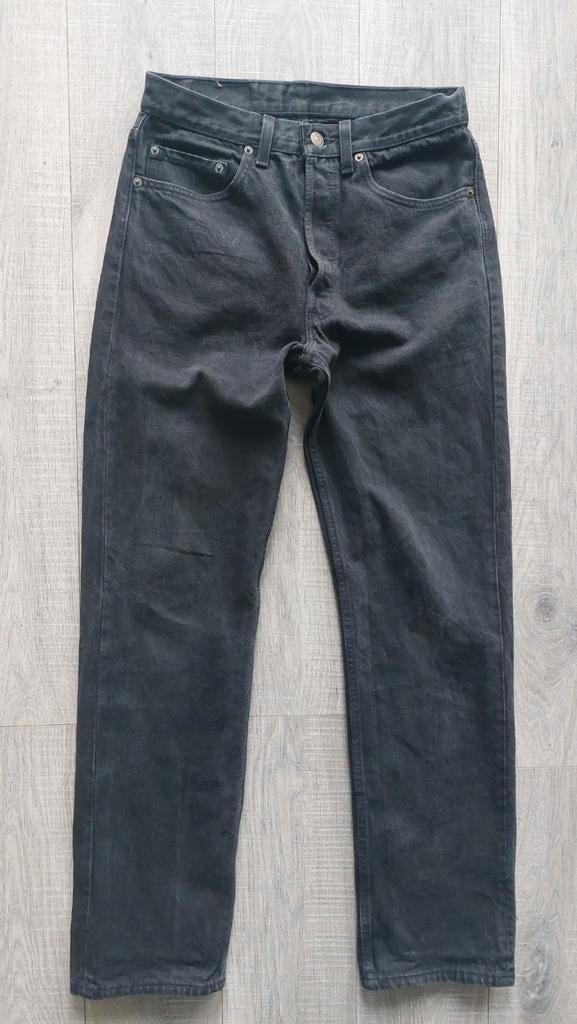 Vintage 90s Levis 501 USA jeans 31, Zwart, Overige jeansmaten, Ophalen of Verzenden, Gedragen