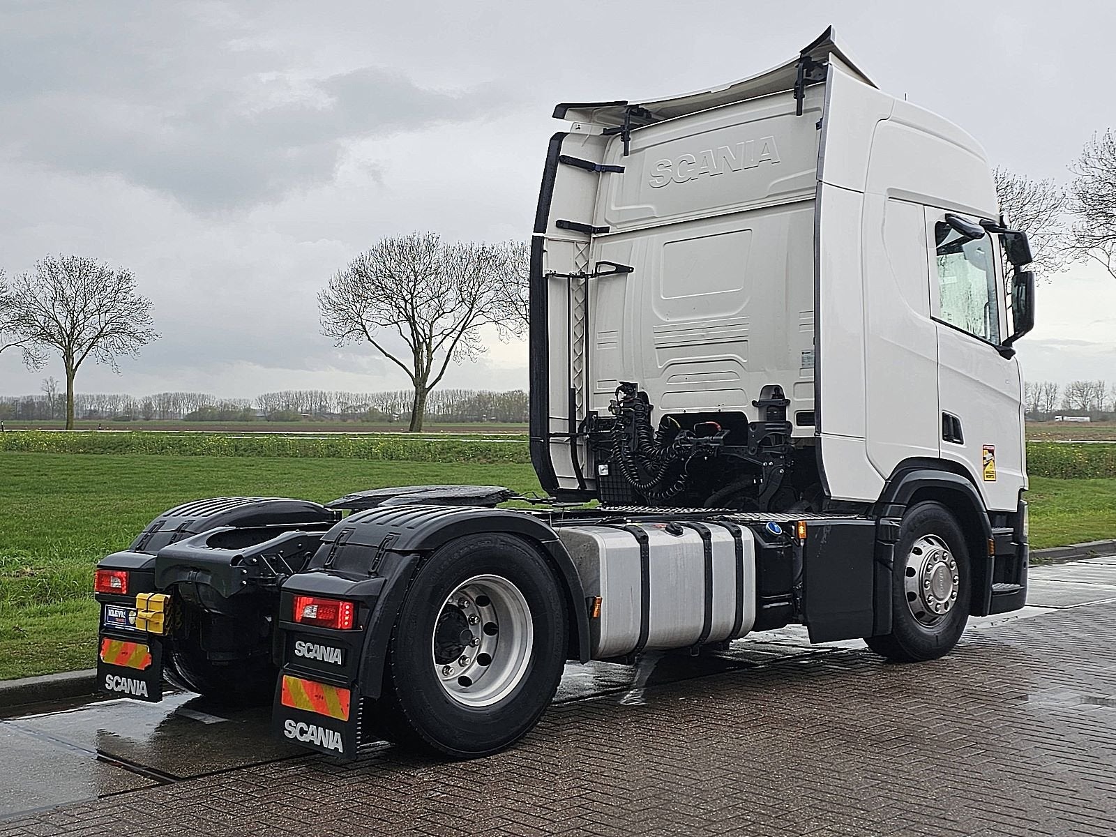 SCANIA R410 retarder 2x tank, Automaat, Euro 6, Scania, Wit