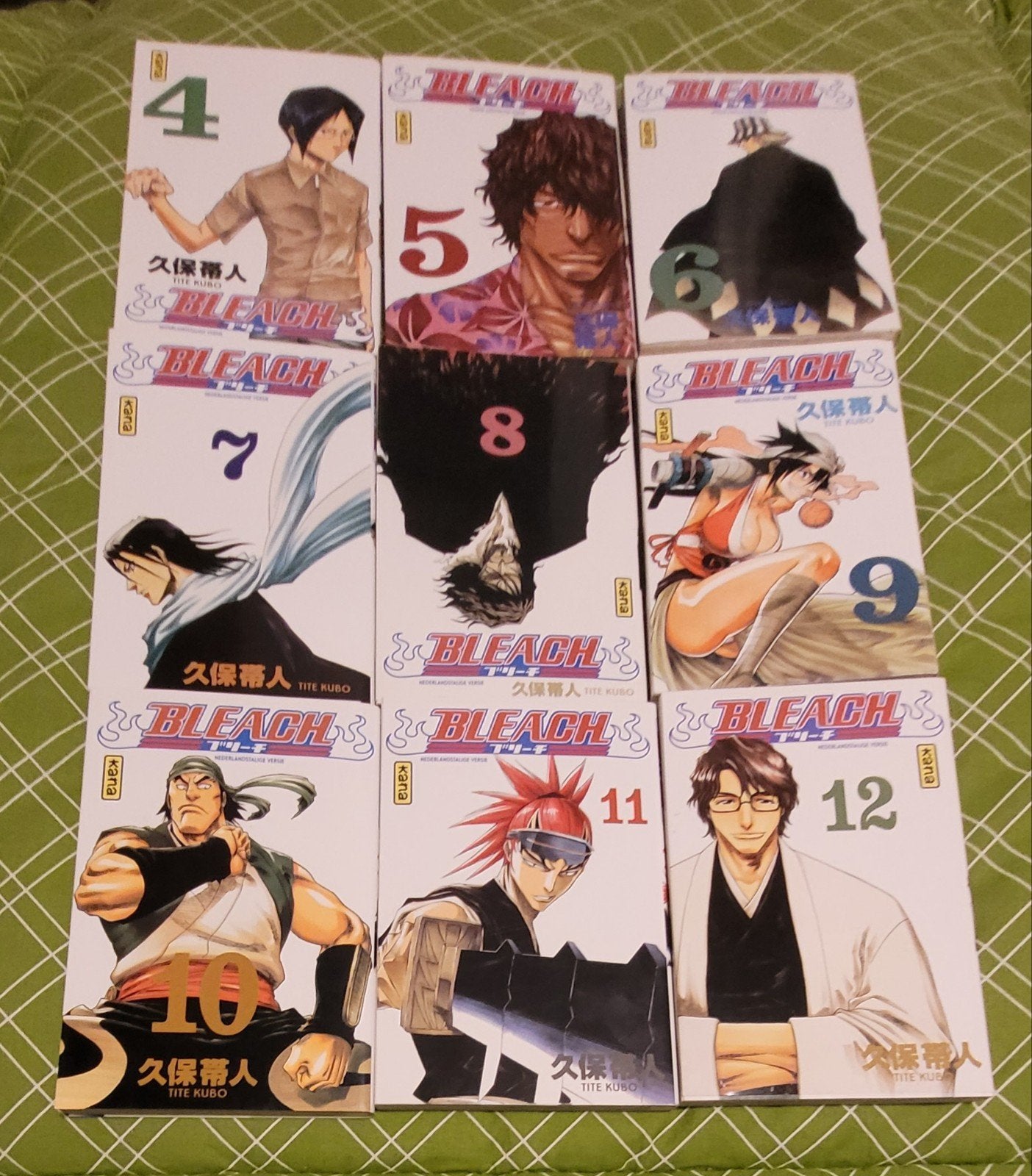 Manga's Bleach deel 4 tm 12 NL, Gelezen, Kubo Tite, Ophalen of Verzenden, Japan (Manga)