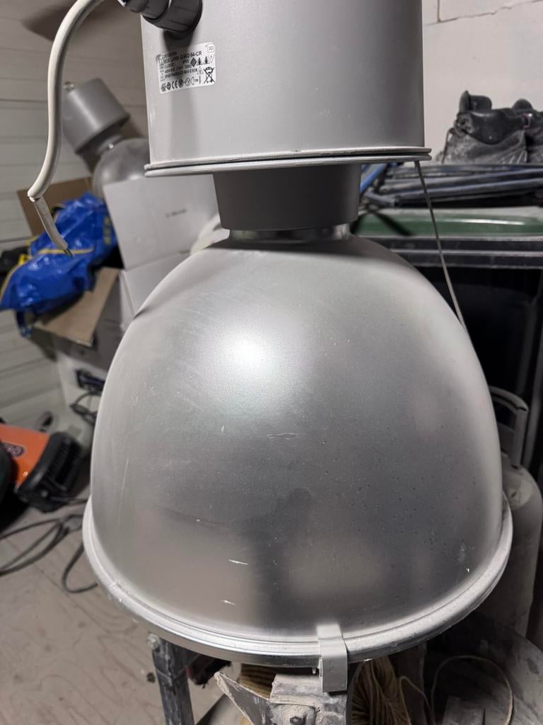Industriële lampen aluminium, Ophalen, Zo goed als nieuw, Minder dan 50 cm