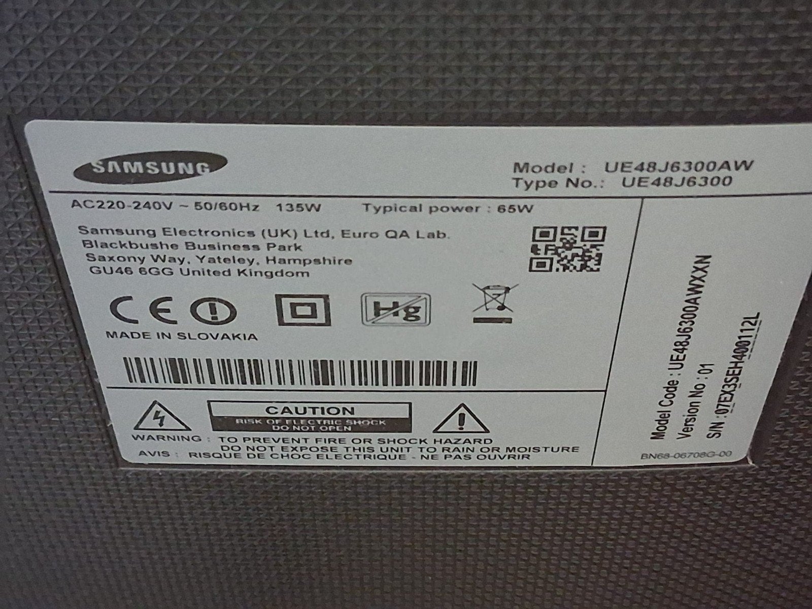 Samsung UE48J6300AW 48 inch Full HD Smart TV, Ophalen, 50 Hz, Samsung, 100 cm of meer