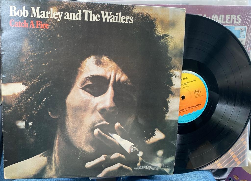 Bob Marley & the wailers lp catch a fire, Cd's en Dvd's, Ophalen of Verzenden, Zo goed als nieuw, 12 inch, Poprock