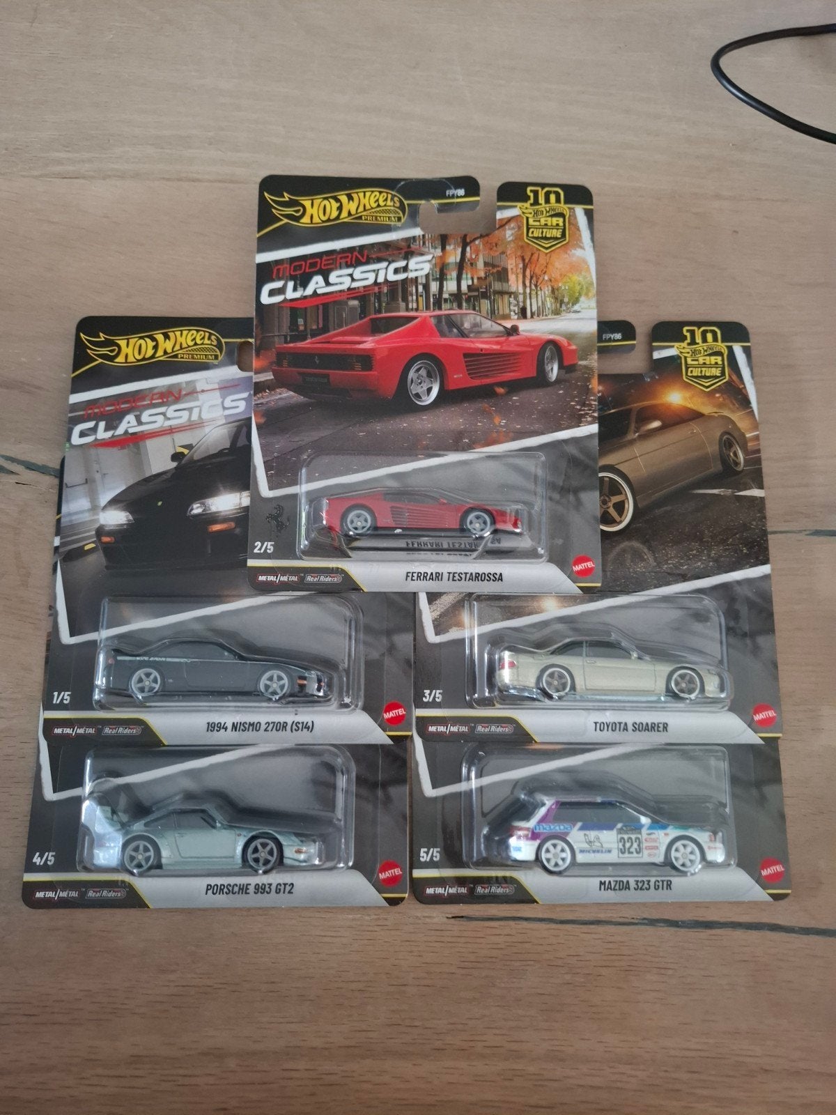 Hot Wheels Premium Modern Classics set, Ophalen of Verzenden, Nieuw, Auto