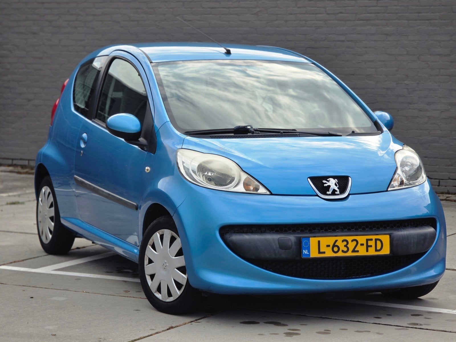 Peugeot 107 1.0 12V 3DR 2006 Blauw, Auto's, Peugeot, Voorwielaandrijving, 765 kg, 68 pk, Bedrijf