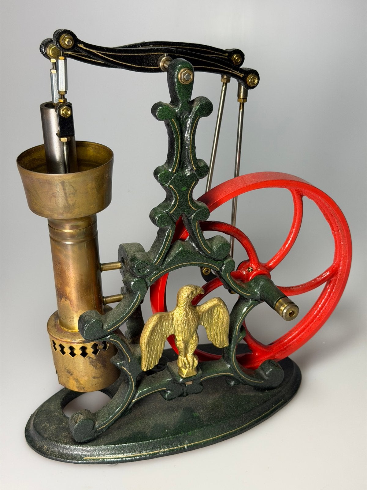Roland Reichelt grote heteluchtmotor! Stoommachine, Antiek en Kunst, Ophalen of Verzenden